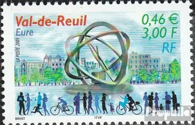 Produktbild von Briefmarken Frankreich 2001 Mi 3566 (kompl.Ausg.) postfrisch Tourismus