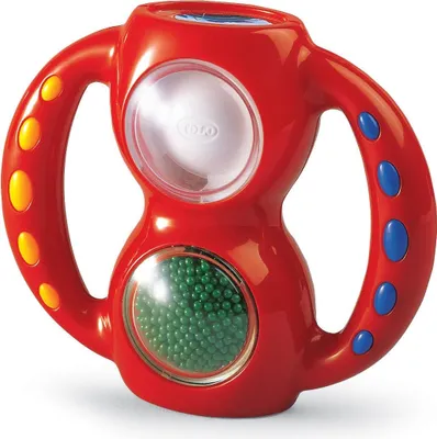 Produktbild von Tolo Rassel Baby Spielzeug magisch bunt Kunststoff