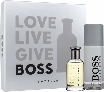 Produktbild von Hugo Boss Set Boss Bottled Edt 50ml Deodorant Spray 150ml