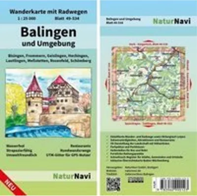 Produktbild von Balingen und Umgebung 1 : 25 000