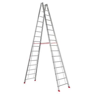 Produktbild von Euroline Premium 305 Sprossenstehleiter 2x16 Sprossen