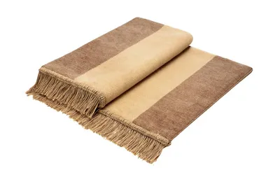Produktbild von Plaid / Decke Cover Baumwolle S&P kamel 100 x 200cm