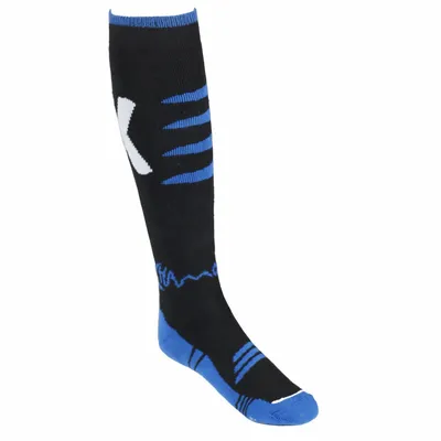 Produktbild von ChamoniX - 1x Winter- Ski- Sport- Wander- Socken Herren 42 - 46 Blau Schwarz