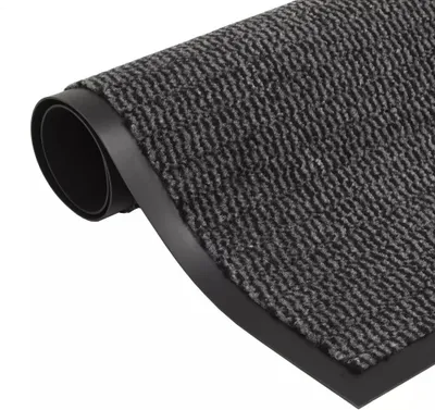 Produktbild von vidaXL Mata zatrzymująca brud prostokątna tuftowana 90x150 cm antracytowa