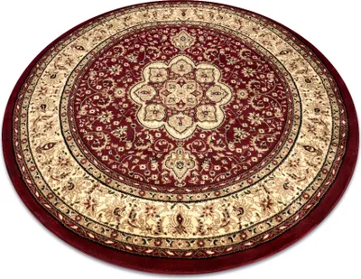 Immagine prodotto di Tappeto ROYAL ADR cerchio disegno 521 chiaretto rosso ruota 200 cm