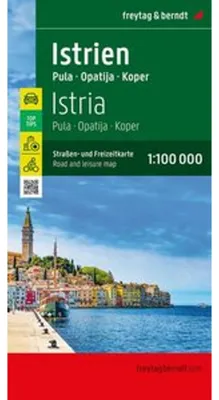Produktbild von freytag & berndt Straßenkarte Istrien 1:100.000
