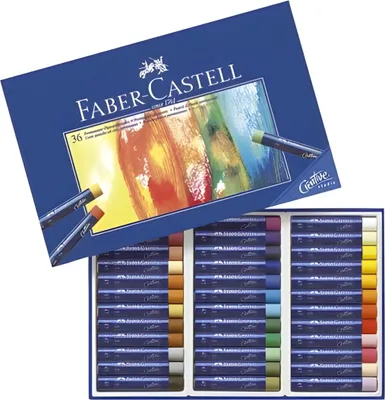 Obrázok produktu pre FABER-CASTELL Creative Studio olejové pastelky rôznych farieb 36 ks.