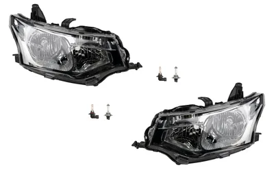 Produktbild von Scheinwerfer passend für Mitsubishi Outlander 12-15 mit H7 HB3 Set Li Re 8301C197 8301D093 8301C198 8301D094 Johns