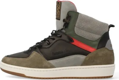 Produktbild von Pantofola d' Oro Schnürschuhe Hightop-Sneaker BAVENO UOMO HIGH aus Glatt- und Veloursleder