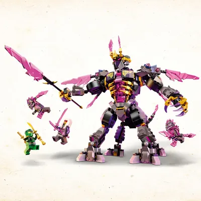Produktbild von LEGO 71772 NINJAGO Der Kristallkönig Set mit beweglicher Action-Figur der Zentaur-Kreatur und exklusiver Lloyd-Minifigur, Spielzeug für Kinder