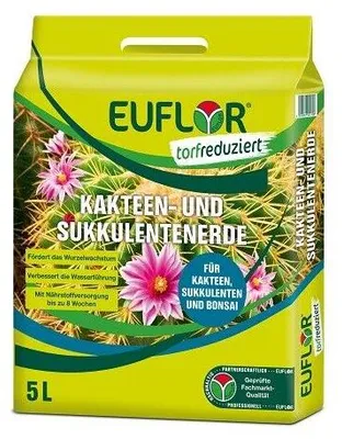 Produktbild von Euflor Kakteen- und Sukkulentenerde 5 L
