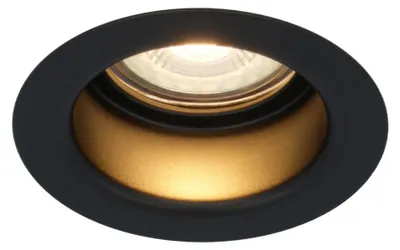 Produktbild von hoftronic LED Einbaustrahler 4W 2700K GU10 Dimmbar IP65 Schwarz