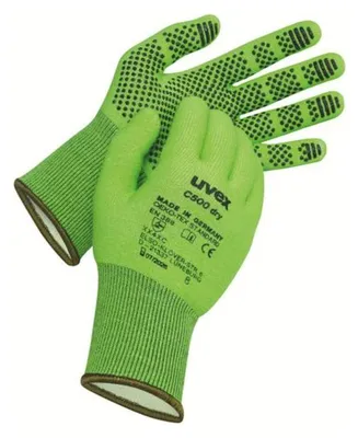 Productafbeelding van Uvex C500 dry, Groen, Volwassenen, Volwassenen, Unisex, 1 stuk, Polyethyleen, Viskose, Polyamide, Glasvezelversterkt kunststof
