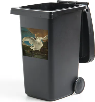 Produktbild von MuchoWow® - Abfall-Aufkleber - Container - für Abfallcontainer