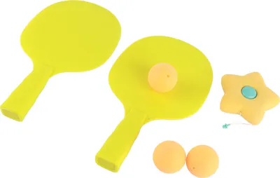 Produktbild von Hängende Ball Trainer Indoor Tischtennis Exerciser Eltern-Kind-Interaktion pädagogisches Spielzeug (gelb)