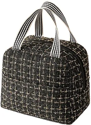 Image de Sac de voyage isotherme 6 L, petit sac isotherme, boîte de voyage isotherme, portable, noir
