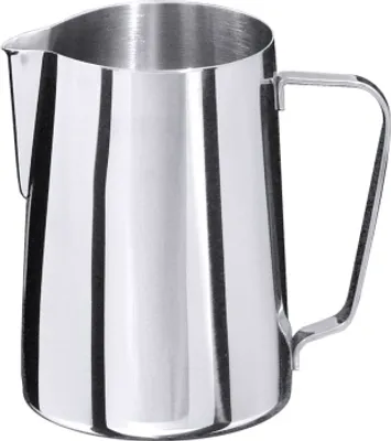 Produktbild von 1x Milch-/Wasserkanne aus Edelstahl 18/10, Milchkübel, Milchkännchen