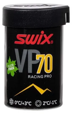 Produktbild von Swix Vp70 Pro Klister 0/3°c 45g Wachs Gelb  Gelb One Size