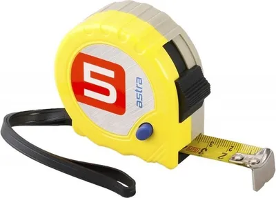 Produktbild von Maßband 5 m x 25 mm mit gehärtetem Band und leicht ablesbarer Skala