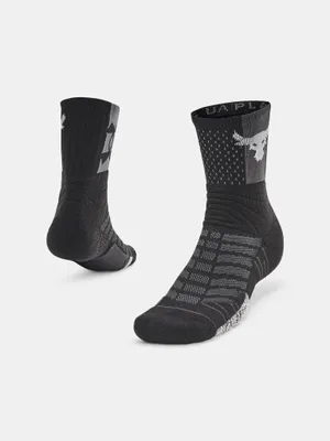 Produktbild von Under Armour UA Project Rock Playmaker Unisex-Socken MD