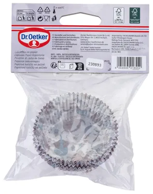 Produktbild von Dr. Oetker Papier-Backförmchen "Elefanten" 4 Stück Verkaufseinheit 115706 4044935018552