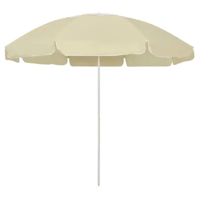 Obrázok produktu pre Plážový slnečník, pieskovo žltý 240 cm
