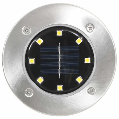 Produktbild von vidaXL Solar-Bodenleuchten 8 Stk. LED Warmweiß