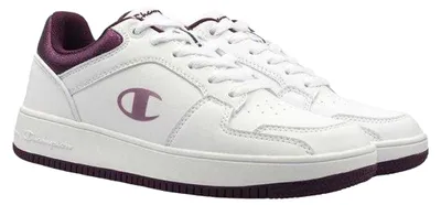 Image de Champion - Baskets pour femmes, film plastique, coupe basse PP9642 (38,5 EU) (blanc/rose)