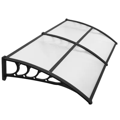 Produktbild von Springos® Türvordach Vordach über Haustür Balkon Regenschutz 200 x 95 x 26,5 cm