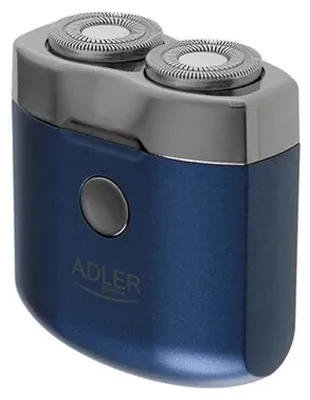Zdjęcie produktu dla Camry Adler AD 2937, golarka obrotowa, niebieska, akumulatorowa, litowo-jonowa (Li-Ion), 250 mAh, wbudowany akumulator