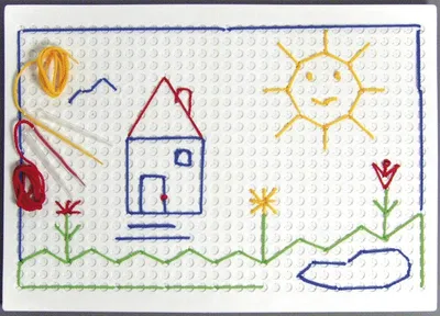 Imagen del producto de Eduplay Mega Panel de Clasificación para Enhebrar