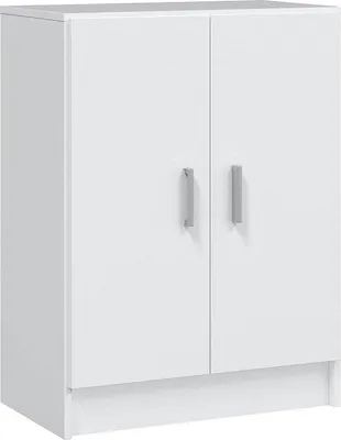 Produktbild von Famanu Kleiderschrank Multifunktional - Weiß - 59 cm x 80 cm x 37 cm
