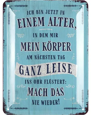 Produktbild von LANOLU Retro Blechschild, lustige Sprüche Schild Freundschaft, Shabby Chic Deko, Geschenke für beste Freunde, vintage Metallschilder 15x20cm