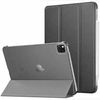 Produktbild von Schutzhülle für Apple iPad Pro 13" M5 (2025) M4 (2024) Smart Cover Etui Tasche Hülle Wake Up / Sleep Funktion - GRAU