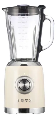 Produktbild von SILVERCREST Standmixer Retro 1973 Glasbehälter 600W beige SSMC 600 C1