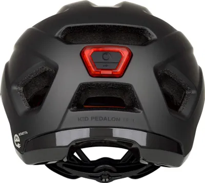 Produktbild von Pedalon E-Bike Fahrradhelm Damen Herren, mit LED-Rücklicht, Maxshell-Technologie, superleichter Helm Farbe: Pedalon White Matt Größe: 59-63 (L)