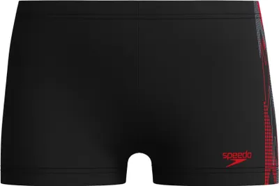 Produktbild von Speedo Placement Aquashort BLK/RED 116