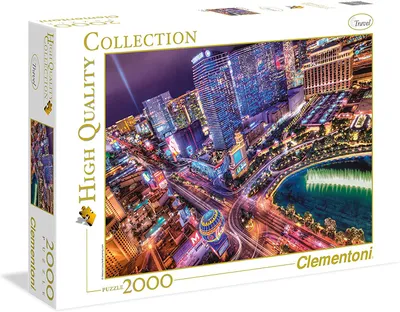 Obrázok produktu pre Puzzle 2000 dielikov Vysokokvalitná kolekcia Las Vegas