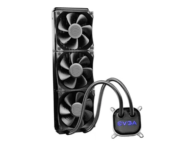 Produktbild von EVGA 360MM CPU CLC COOLER, All-in-One-Flüssigkeitskühler, 12 cm, Schwarz