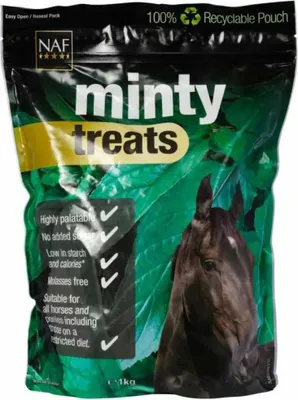 Immagine prodotto di Naf Equine Minty Horse Treats 1kg Verde Verde Taglia Unica