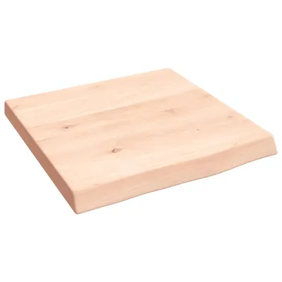 Produktbild von vidaXL Waschtischplatte 40x40x(2-4) cm Massivholz Unbehandelt