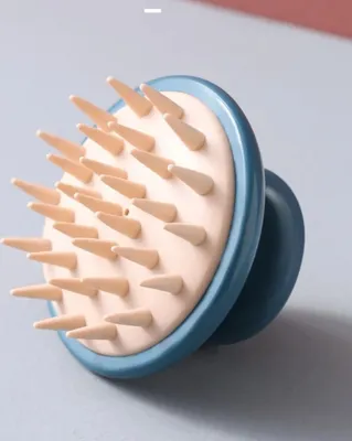 Produktbild von Blaue Kopfhautbürste Silikon-Massagegerät zum Waschen