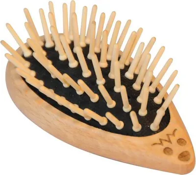 Immagine prodotto di Spazzola per capelli in legno Redecker, riccio