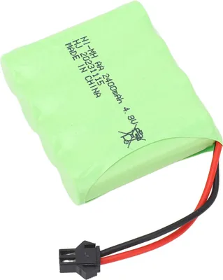 Imagen del producto de Batería recargable NiMH profesional con conector SM 2P, 4.8V, 2400mAh, para coche a control remoto SHARKOOL 1/16