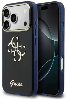 Zdjęcie produktu dla Etui GUESS na telefon iPhone 17 Pro Max w kolorze granatowym
