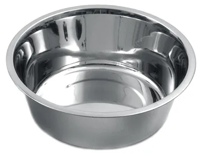 Productafbeelding van Hondenvoerbakken, roestvrij staal, zilver, 4050 ml, diameter 21-29 cm