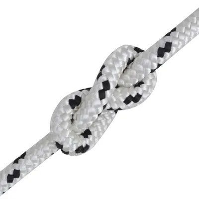 Immagine prodotto di vidaXL Corda da barca intrecciata in poliestere 6 mm 250 m bianco