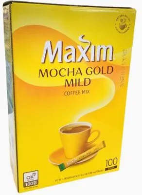 Produktbild von Dongseo Foods | Instantkaffee Maxim Mocha Gold Mild 3in1 - 100 Stück - 1,2 Kg - Kaffeepulver - Süß Und Cremig