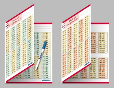 Obrázok produktu pre Ich übe alle Additionsaufgaben und Subtraktionsaufgaben im Zahlenraum bis 20 mit Stift