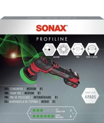 Produktbild von SONAX Aufsatz Poliermaschine 04942410 0 077kg Schachtel